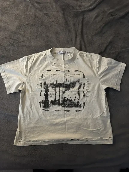 Wisdumb Creme Tee