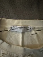 Wisdumb Creme Tee